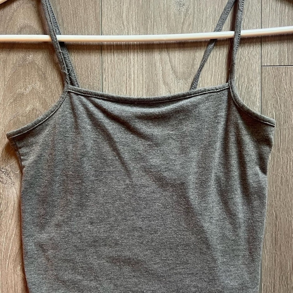 WILD FABLE- GREY SPAGHETTI STRAP CAMI